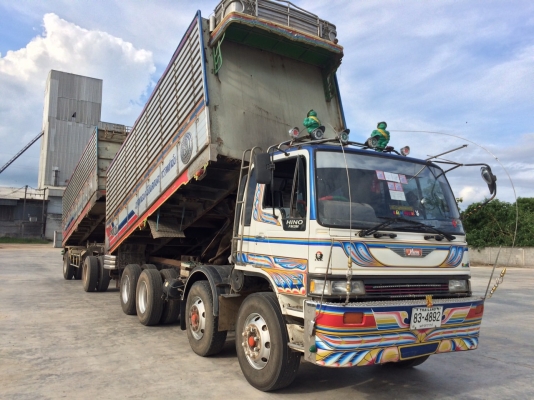 ขายฮีโน่ 3 M ดั๊มแม่ลูกเกษตร กระบะอลูมิเนียม วางเครื่อง P 11