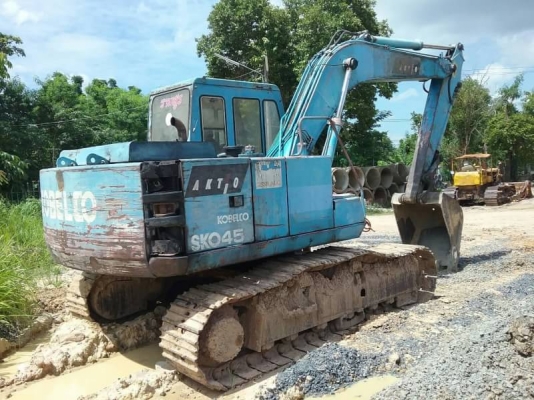 ขาย 435,000 KOBELCO sk 045-2  เครื่องดี ปั้มแรง  โช่หนา เอวแน่น รถสวยพร้อมใช้ 090-772-3710 090-772-3708
