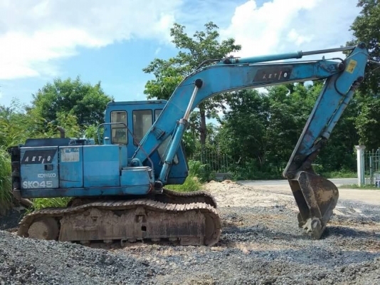 ขาย 435,000 KOBELCO sk 045-2  เครื่องดี ปั้มแรง  โช่หนา เอวแน่น รถสวยพร้อมใช้ 090-772-3710 090-772-3708