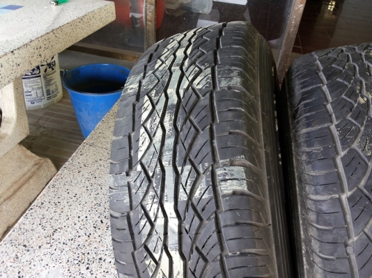 แม็กพร้อมยาง ล้อลาย Bradley 6 รู 139.7 ขอบ16x8 ยาง falken 265-70-16