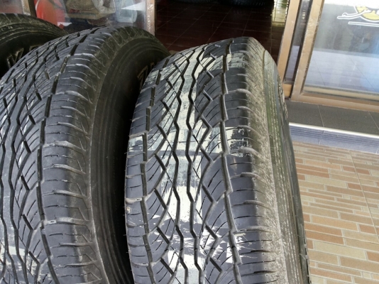 แม็กพร้อมยาง ล้อลาย Bradley 6 รู 139.7 ขอบ16x8 ยาง falken 265-70-16