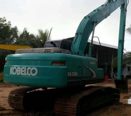 ขาย 1,890,000 KOBELCO sk 200-8 YN 12 บูมยาว เครื่องดี ไฟฟ้าครบ เอวแน่น แอร์เย็น เอกสารเล่มทะเบียน  รถสวยพร้อมใช้เอกสารพร้อมโอน 090-772-3710 090-772-3708