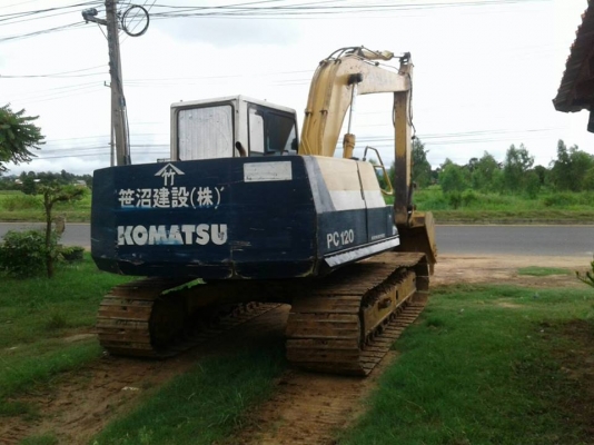 ขายรถแบคโค KOMATSU PC120-5 เก่านอก ไฟฟ้าครบ ช่วงล่างดี เอวแน่น รถสวยสภาพดีมาก เอกสารใบอินวอย ราคา700,000 สนใจโทร 090-8588220คุณนะ 093-3258446คุณบิว หรือเข้าดูสินค้าอื่นๆได้ที่ www.narong2truck.com หรือ www.truck.in.th/498 หรือเพจFacebook ณรงค์ ซื้อขายรถมื