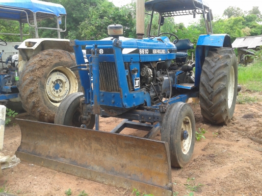 ขายฟอร์ด6610 เสื้อลายH3ปั้มกลม ไอดีโต หัวฉีดเตี้ย ยางดีรถพร้อมใช้ เล่มทะเบียน