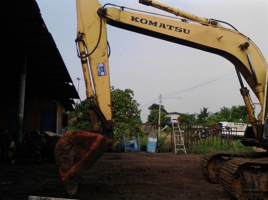 ขายด่วนแม็คโคร โคมัสสุPC120-3 บูมอามพิเศษเครื่องISUZU6BBเทอร์โบ เอวดีพร้อมใช้เล่มเอกสารทะเบียนครบ