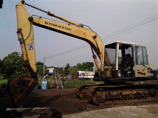 ขายด่วนแม็คโคร โคมัสสุPC120-3 บูมอามพิเศษเครื่องISUZU6BBเทอร์โบ เอวดีพร้อมใช้เล่มเอกสารทะเบียนครบ