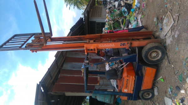 ขายโฟคลิฟ toyota สภาพพร้อมใช้งาน 65000