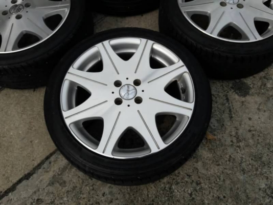 ล้อขอบ 17 4รู 100 พร้อมยางปี13 ชุดล่ะ7500