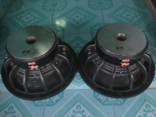 ซับ12นิ้วโครงหล่อแม่เหล็ก2ก้อน 180/2ว้อย3&quot; โมยกว้อย+สไปรเดอร์ใหม่ทำจากBCK เหนียวๆอึดๆ ใช้งานปกติ ขายคู่ละ 2650 บาท สนใจ0892425454 อยู่สระบุรี