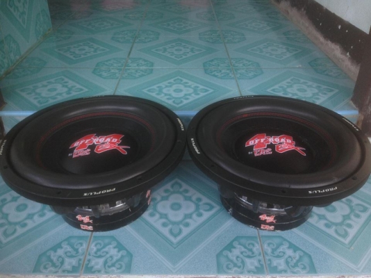 ซับ12นิ้วโครงหล่อแม่เหล็ก2ก้อน 180/2ว้อย3&quot; โมยกว้อย+สไปรเดอร์ใหม่ทำจากBCK เหนียวๆอึดๆ ใช้งานปกติ ขายคู่ละ 2650 บาท สนใจ0892425454 อยู่สระบุรี