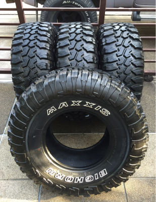 ยาง Mud Maxxis 33 12.5 R15 ดอกเต็ม ไม่มีปะ ราคาไม่แพง ยาง Mud Maxxis 33 12.5 R15 ดอกเต็ม ไม่มีปะ ราคาไม่แพง