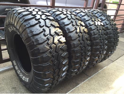 ยาง Mud Maxxis 33 12.5 R15 ดอกเต็ม ไม่มีปะ ราคาไม่แพง