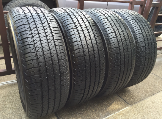 ยาง Bridgestone 255 60 18 ดอกเต็ม พร้อมใช้งาน ราคาไม่แพง ยาง Bridgestone 255 60 18 ดอกเต็ม พร้อมใช้งาน ราคาไม่แพง