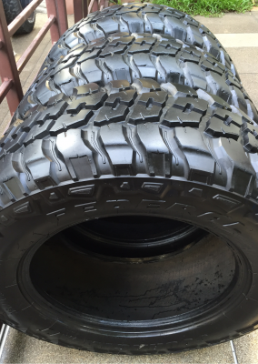 ยาง Mud FEDERAL 35 12.5 R20 ดอกเต็ม ไม่มีปะ จำนวน 3เส้น ราคาไม่แพง ยาง Mud FEDERAL 35 12.5 R20 ดอกเต็ม ไม่มีปะ จำนวน 3เส้น ราคาไม่แพง