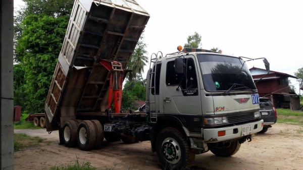 ขายรถบรรทุก HINO 3M เครื่องเดิม 240 แรง ปี 40 กระบะดัมพ์สามมิตร พร้อมใช้งาน ทะเบียนพร้อม ขายรถบรรทุก HINO 3M เครื่องเดิม 240 แรง ปี 40 กระบะดัมพ์สามมิตร พร้อมใช้งาน ทะเบียนพร้อม
