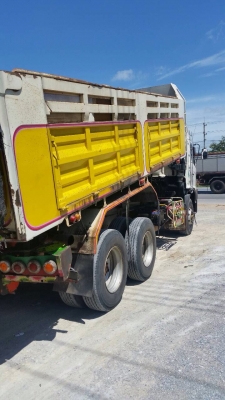 ขายรถพ่วงดัมพ์ Hino 500 เครื่อง 344 แรง ปี 54 กระบะดัมพ์อู่ซีทีทรัค ลูก 3 เพลาแท้ ยาง 80\% รถพร้อมใช้งาน