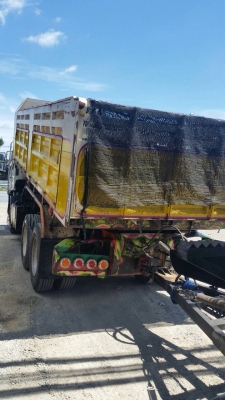 ขายรถพ่วงดัมพ์ Hino 500 เครื่อง 344 แรง ปี 54 กระบะดัมพ์อู่ซีทีทรัค ลูก 3 เพลาแท้ ยาง 80\% รถพร้อมใช้งาน