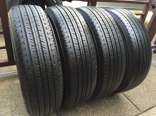 ยาง Bridgestone 195 R15 กลางปี15 ดอกเต็ม ใช้กันยาว ราคาไม่แพง
