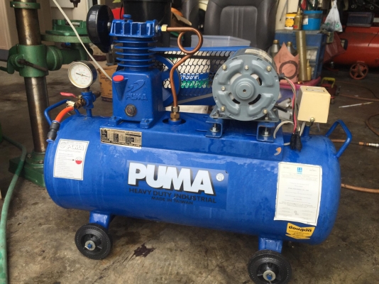 ขาย ปั๊มลมพูม่า 36Lรุ่นใหม่ มือสองสภาพใหม่