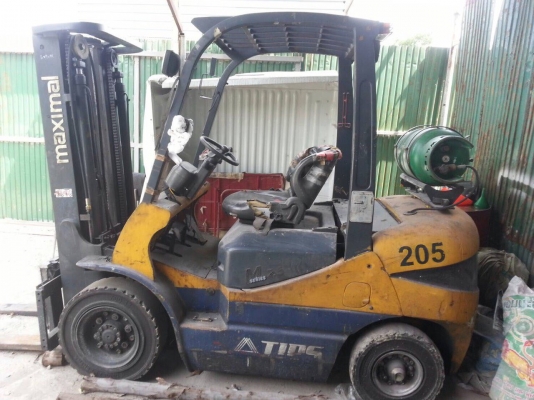 ขายโฟร์คลิฟ  เครื่องเบนชิล  &amp; ติดตั้งแก๊ส   เสาทูฟรี   4.3 เมตร  สภาพ พร้อมใช้งาน