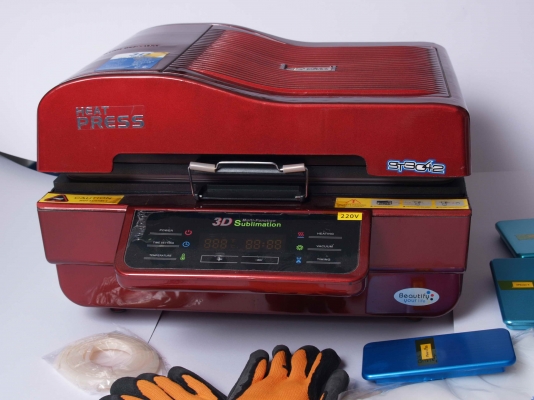 ขายเครื่อง  Mini 3D Vacuum Machine มือสอง พิมพ์เคสโทรศัพท์