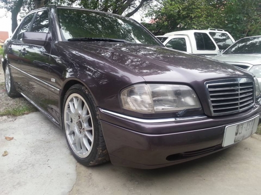 benz c220 ปี 94 เกียร์ออโต้ แก๊ส lpg