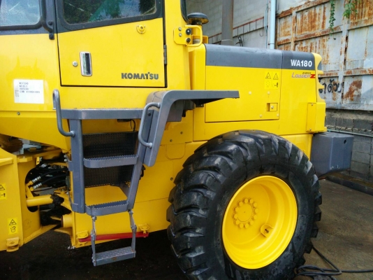รถตักล้อยาง KOMATSU WA180Z-3ใช้งาน600ช.ม เอกสารอินวอยซ์ รถตักล้อยาง KOMATSU WA180Z-3ใช้งาน600ช.ม เอกสารอินวอยซ์