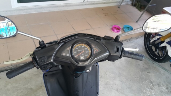 ขาย Honda Click 110 จดทะเบียนปี 50 สตาร์ทไฟฟ้า สภาพดี ขี่สบาย