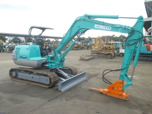 ขายรถขุดKOBELCO SK045 ปั้มนิ้ว,คอลโทนสั้น (ขนาดPC45) พร้อมหัวกระแทกNPK+บุ้งกี้อีกใบ ขายรถขุดKOBELCO SK045 ปั้มนิ้ว,คอลโทนสั้น (ขนาดPC45) พร้อมหัวกระแทกNPK+บุ้งกี้อีกใบ