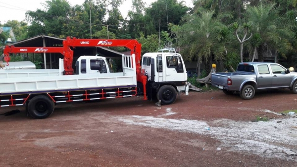 ขาย6ล้อเครน HINO 195เครน3.5ตัน4ปอก3ชัก ยาว7.20เมตร เอกสารทะเบียนครบ พร้อมวิ่งงาน