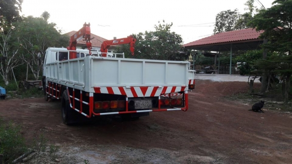 ขาย6ล้อเครน HINO 195เครน3.5ตัน4ปอก3ชัก ยาว7.20เมตร เอกสารทะเบียนครบ พร้อมวิ่งงาน