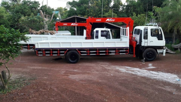 ขาย6ล้อเครน HINO 195เครน3.5ตัน4ปอก3ชัก ยาว7.20เมตร เอกสารทะเบียนครบ พร้อมวิ่งงาน