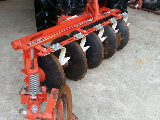 ขายรถไถคูโบต้า  KUBOTA   L 3608SP พร้อมชุดใบมีดดันหน้าคานบน ผาน 5X22