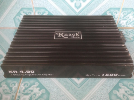 แอมป์คลาสเอบี4ch มือสองสภาพสวย ใช้งานปกติ เสียงดี ขับกลางแหลมอย่างละ6ดอกได้ #ขายตัวละ 1450 บาท สนใจ0892425454 อยู่สระบุรีส่งได้