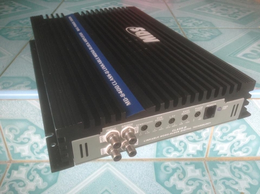 แอมป์คลาสดี MDS MD8400 มือสองสภาพดีเดิมๆ #ไม่เคยแกะเปิดฝา ใช้งานปกติ ขับซับ10&quot;-12&quot;หล่อว้อยไม่เกิน2.5&quot;ได้ ขาย 2150 บาท สนใจ0892425454 อยู่สระบุรีส่งได้