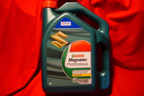 น้ำมันเครื่อง SUZUKI Castrol Magnatec Professional A 5 5w - 30