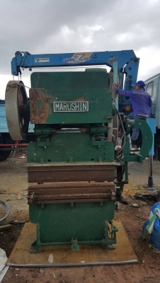 ขายเครื่องพับญี่ปุ่นระบบครัช4ฟุตใบพับพร้อมพับได้4มิลราคาถูกๆครับ