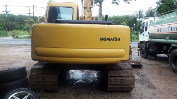 ขายรถแบคโฮ KOMATSU PC120-6 เอกสารเล่มทะเบียน ระบบไฟเต็ม ราคา 750000
