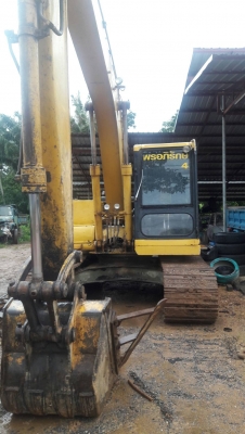 ขายรถแบคโฮ KOMATSU PC120-6 เอกสารเล่มทะเบียน ระบบไฟเต็ม ราคา 750000