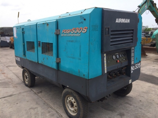 AIRMAN PDSF530S ปี 2004 ลม 10.5 บาร์ นำเข้าจากญี่ปุ่น ถึงไทยแล้วครับ AIRMAN PDSF530S ปี 2004 ลม 10.5 บาร์ นำเข้าจากญี่ปุ่น ถึงไทยแล้วครับ