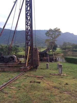 ขายปั้นจั่น ตอกเสาเข็ม085  -7666984พร้อมตอกเสาเข็ม