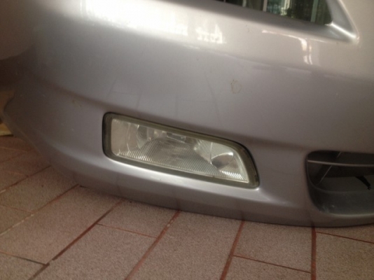 กันชนกระจังหน้าสปรอทไลทครบ ACCORD G7 2.4 สีบอรเงินสีตรงใส่ได้เรยสภาพดี