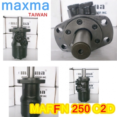 มอเตอร์ไฮโดรลิค MAXMA MARFN 250 D2D(50mm.) เพลาลิ่มใหญ่(32mm.)