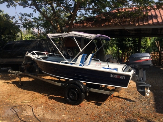 เรืออลูมิเนียม QUINTREX360 เครื่อง YAMAHA30HP เรืออลูมิเนียม QUINTREX360 เครื่อง YAMAHA30HP