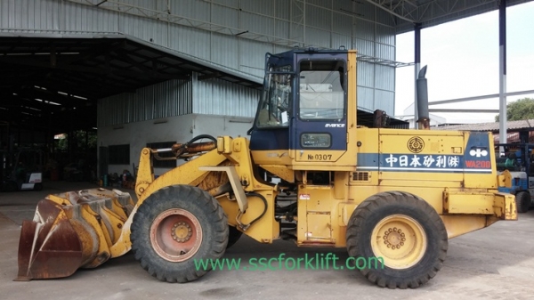 ขายรถตัก KOMATSU WA200-1 นำเข้าจากญี่ปุ่น
