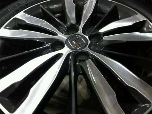 ล้อแม็ก Jazz gk top ขอบ 16 พร้อมยางป้ายแดง ตุ่มหน้าครบ