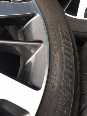 ล้อแม็ก Jazz gk top ขอบ 16 พร้อมยางป้ายแดง ตุ่มหน้าครบ