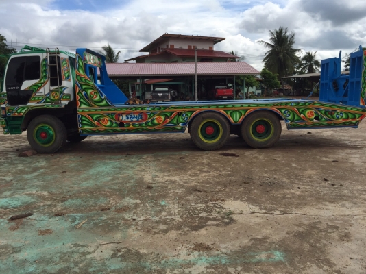 ขายเทรนเลอร์ลากรถเกี่ยวข้าว ฮีโน่ ไฮเทค 195 แรงม้า 2เพลา เครื่องHO7Dสภาพสวยพร้อมใช้งาน มีเล่มทะเบียนพร้อมโอน