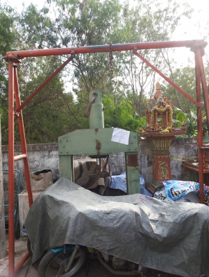 รอกยี่ห้อ SWLขนาด 3ตันพรัอมขาตั่ง รอกยี่ห้อ SWLขนาด 3ตันพรัอมขาตั่ง