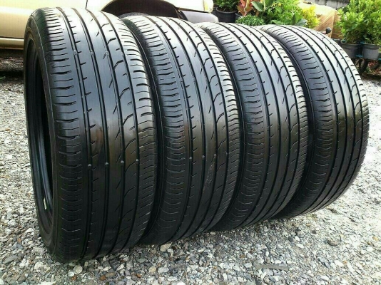 ขายยาง Continental 205/50R17 ยางสัปดาห์ที่19ปี14 ดอกยางเต็มหนาสดนิ่มลึกเท่ากันไม่แตกลายไม่กินข้างสวยๆ จำนวน 1 ชุด